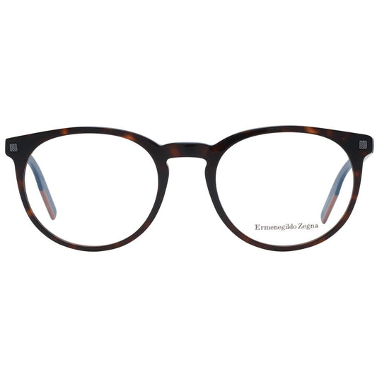 Ermenegildo Zegna Brown Plastic Glasses (Frames) - ClickThatClicks 