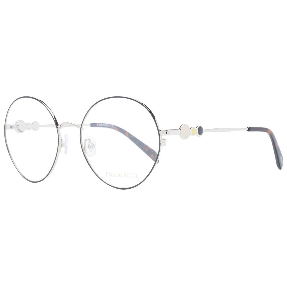 Emilio Pucci Black Metal Glasses (Frames) - ClickThatClicks 