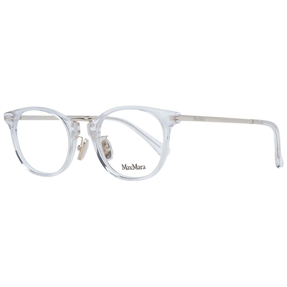 Max Mara White Plastic Glasses (Frames) - ClickThatClicks 