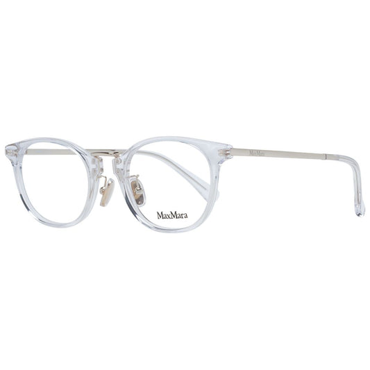 Max Mara White Plastic Glasses (Frames) - ClickThatClicks 