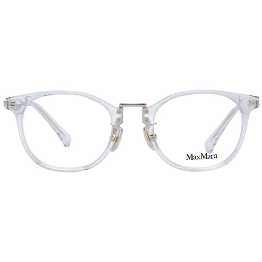 Max Mara White Plastic Glasses (Frames) - ClickThatClicks 