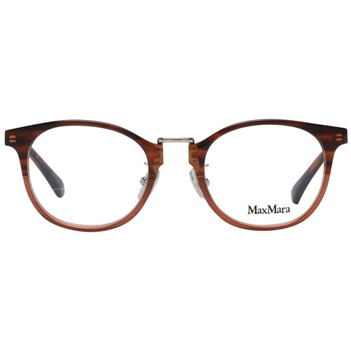 Max Mara Brown Plastic Glasses (Frames) - ClickThatClicks 