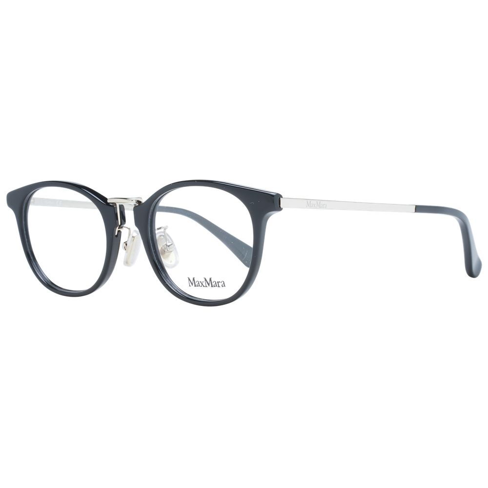Max Mara Black Plastic Glasses (Frames) - ClickThatClicks 