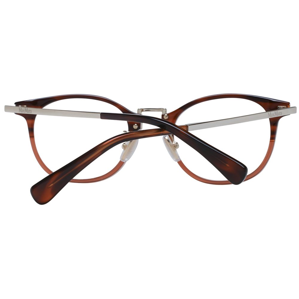 Max Mara Brown Plastic Glasses (Frames) - ClickThatClicks 