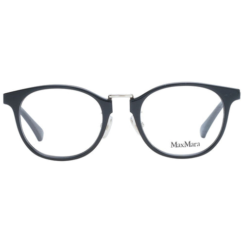Max Mara Black Plastic Glasses (Frames) - ClickThatClicks 