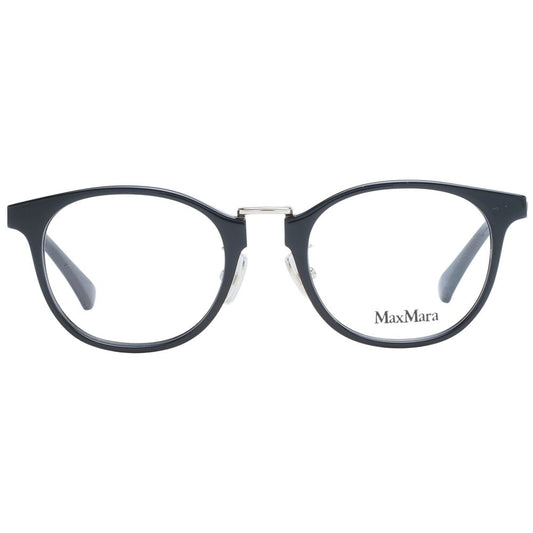 Max Mara Black Plastic Glasses (Frames) - ClickThatClicks 