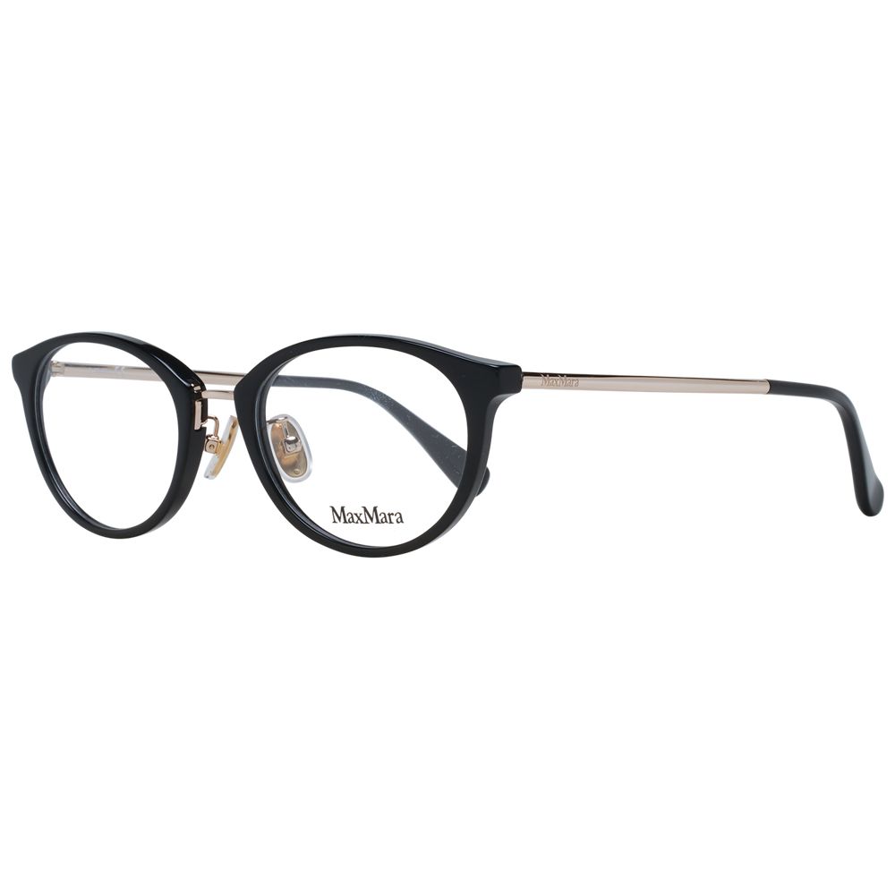 Max Mara Black Plastic Glasses (Frames) - ClickThatClicks 