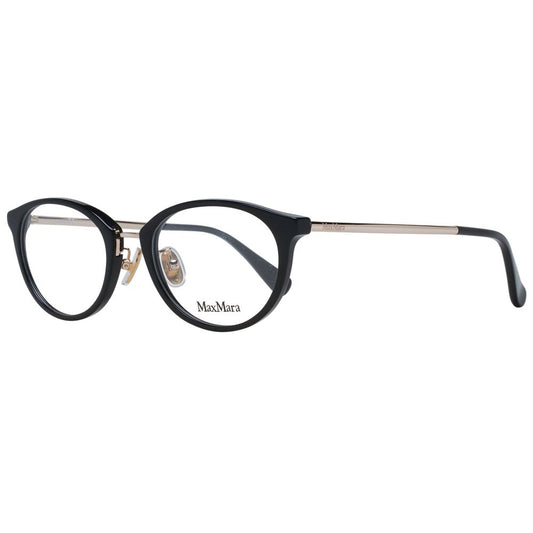 Max Mara Black Plastic Glasses (Frames) - ClickThatClicks 