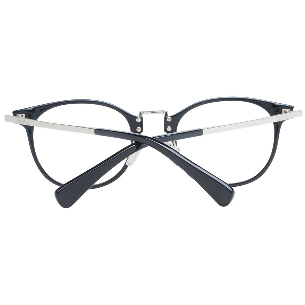 Max Mara Black Plastic Glasses (Frames) - ClickThatClicks 