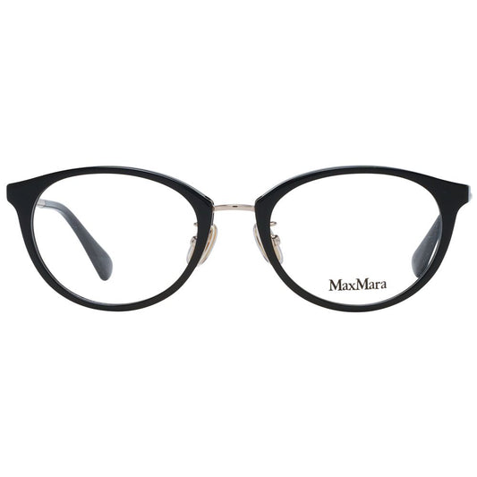 Max Mara Black Plastic Glasses (Frames) - ClickThatClicks 