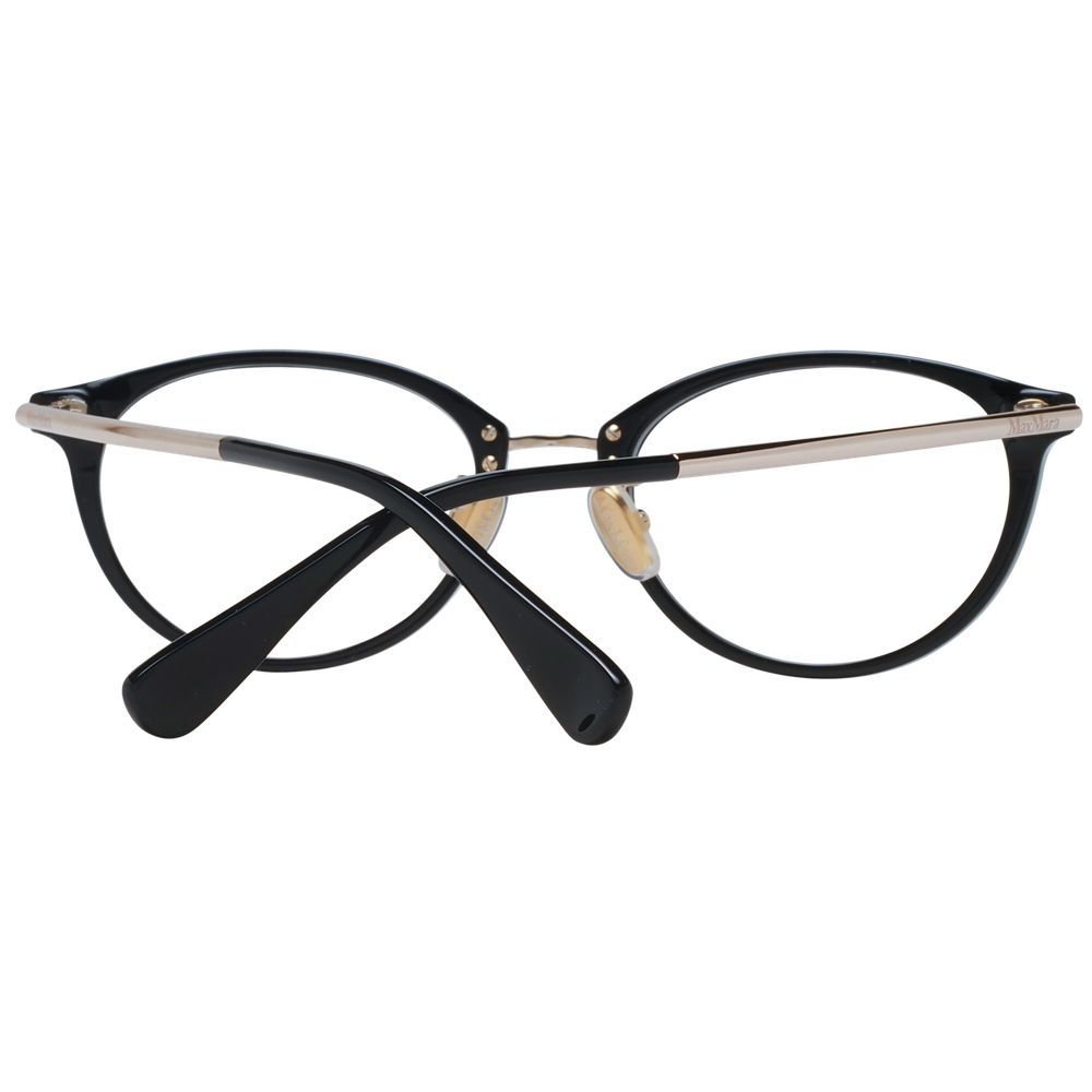 Max Mara Black Plastic Glasses (Frames) - ClickThatClicks 
