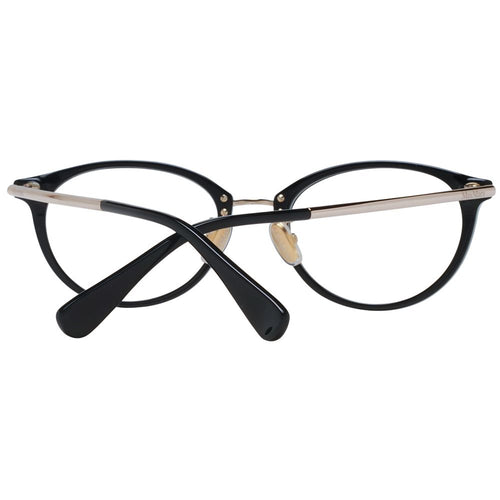 Max Mara Black Plastic Glasses (Frames) - ClickThatClicks 