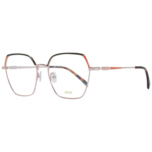 Emilio Pucci Rose Gold Metal Glasses (Frames) - ClickThatClicks 