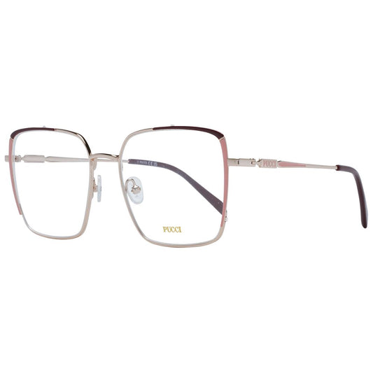 Emilio Pucci Silver Metal Glasses (Frames) - ClickThatClicks 