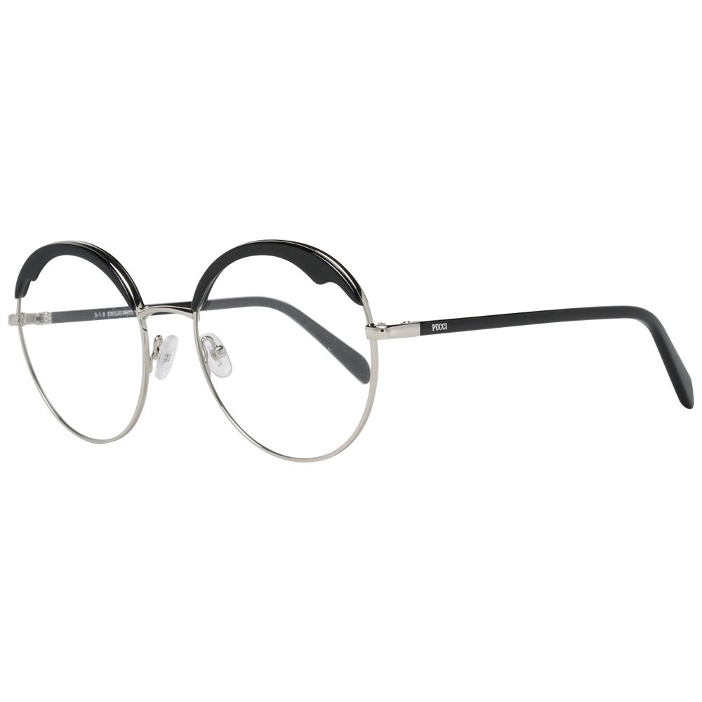 Emilio Pucci Black Metal & Plastic Glasses (Frames) - ClickThatClicks 