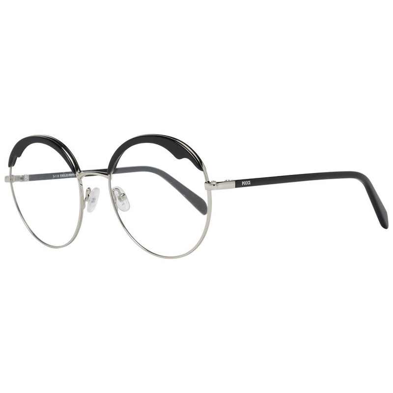 Emilio Pucci Black Metal & Plastic Glasses (Frames)