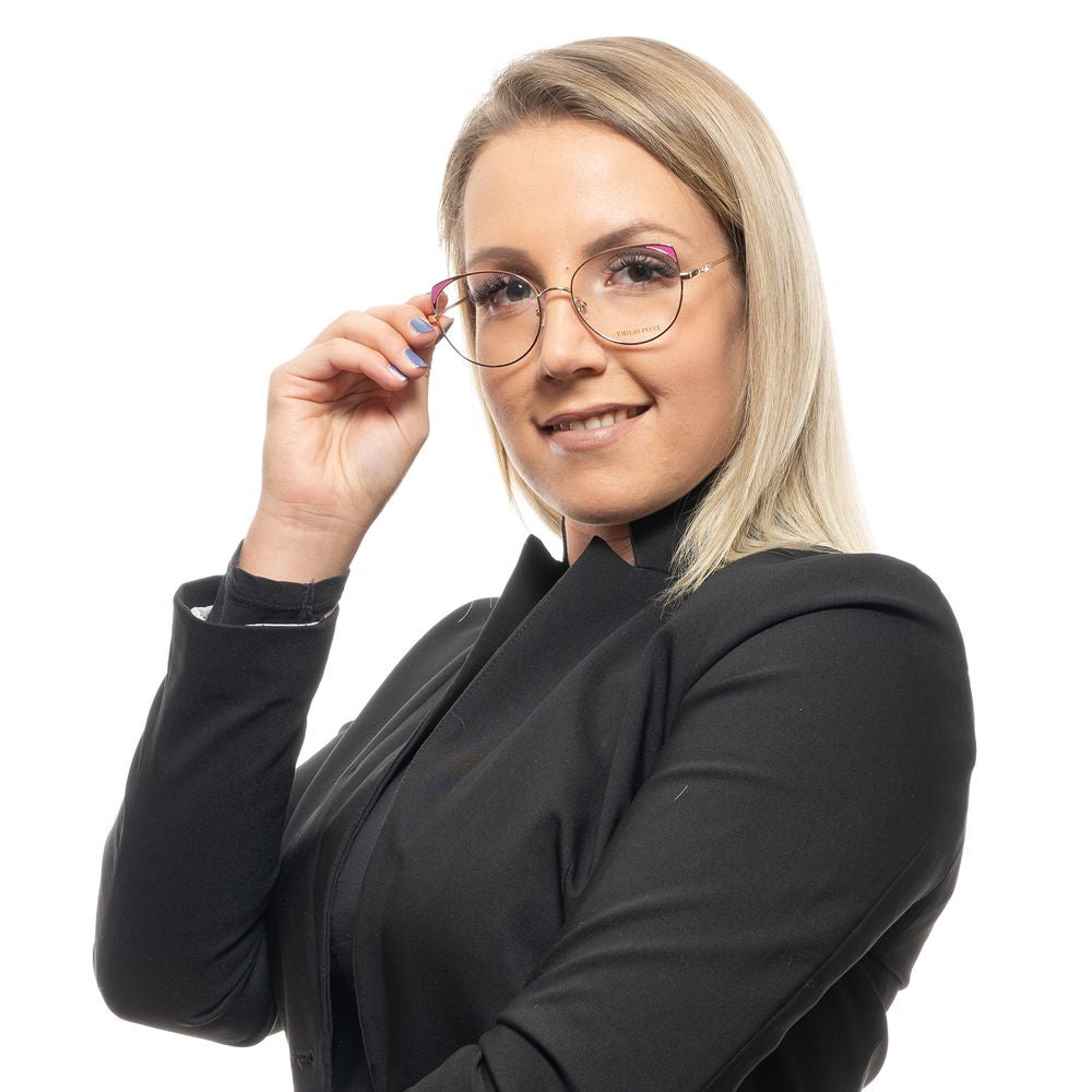 Emilio Pucci Rose Gold Metal Glasses (Frames) - ClickThatClicks 