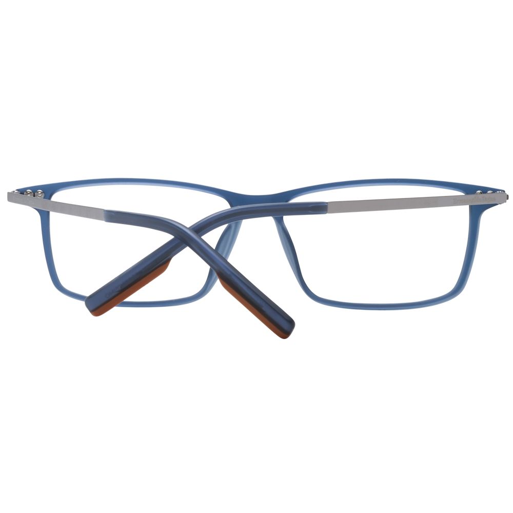 Ermenegildo Zegna Blue Plastic Glasses (Frames) - ClickThatClicks 
