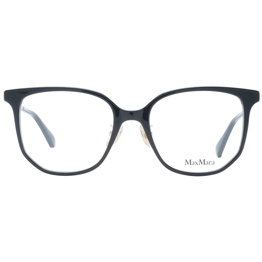 Max Mara Black Plastic Glasses (Frames) - ClickThatClicks 