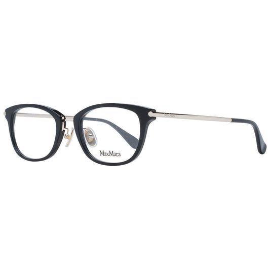 Max Mara Black Plastic Glasses (Frames) - ClickThatClicks 