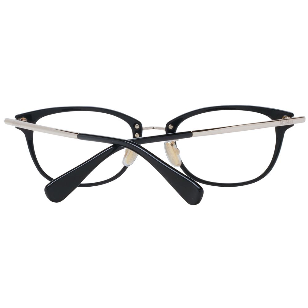 Max Mara Black Plastic Glasses (Frames) - ClickThatClicks 