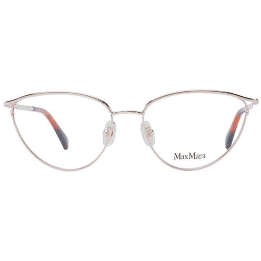 Max Mara Rose Gold Metal Glasses (Frames) - ClickThatClicks 