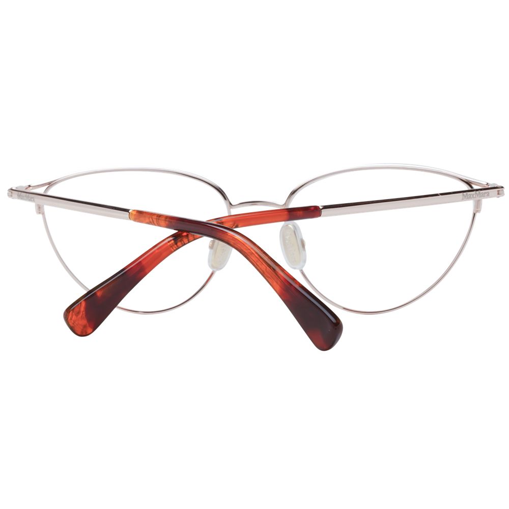 Max Mara Rose Gold Metal Glasses (Frames) - ClickThatClicks 