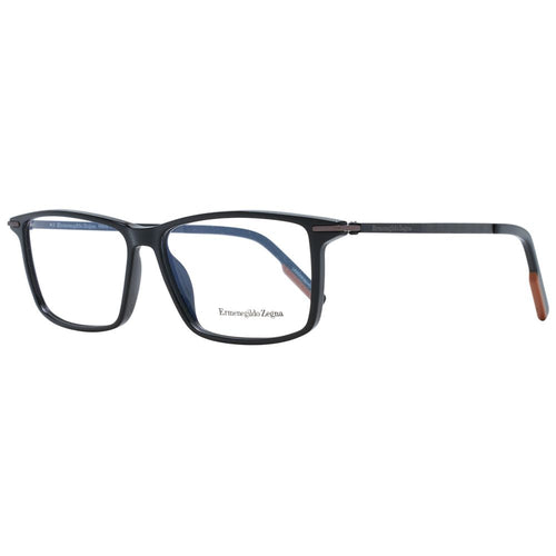 Ermenegildo Zegna Black Plastic Glasses (Frames) - ClickThatClicks 
