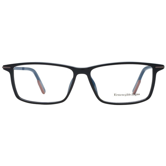 Ermenegildo Zegna Black Plastic Glasses (Frames) - ClickThatClicks 