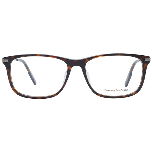 Ermenegildo Zegna Brown Plastic Glasses (Frames) - ClickThatClicks 