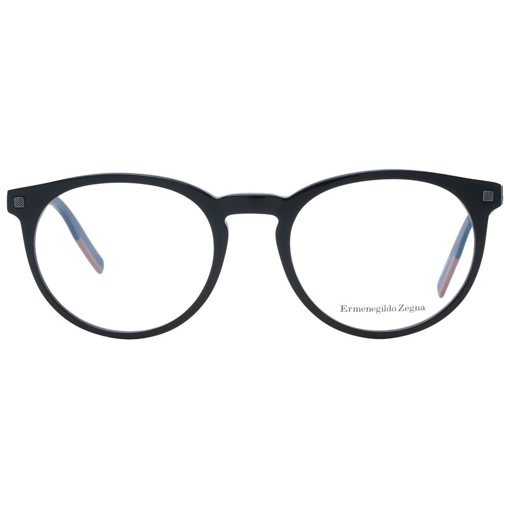 Ermenegildo Zegna Black Plastic Glasses (Frames) - ClickThatClicks 