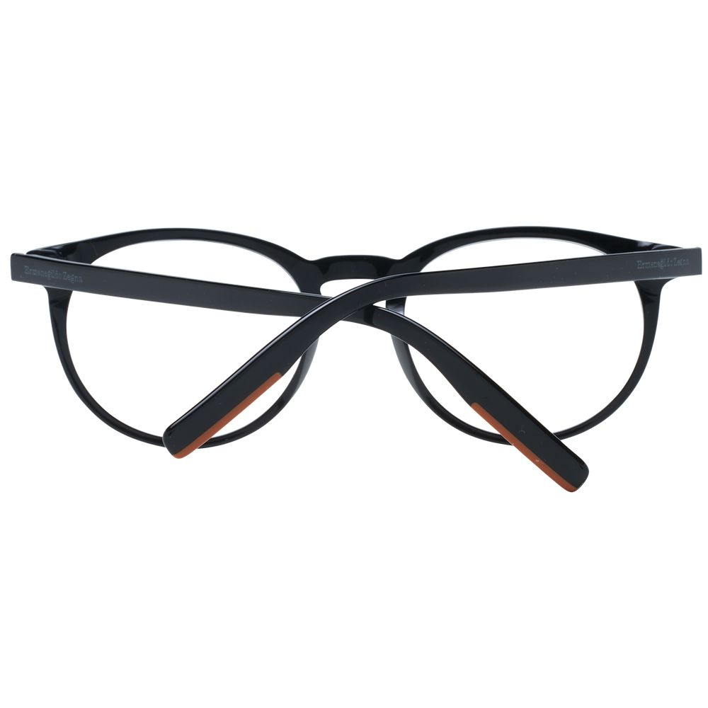 Ermenegildo Zegna Black Plastic Glasses (Frames) - ClickThatClicks 