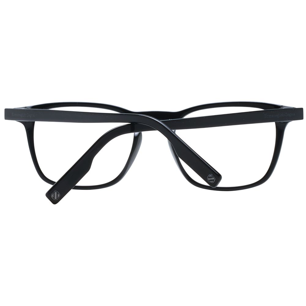 Ermenegildo Zegna Black Plastic Glasses (Frames) - ClickThatClicks 