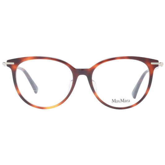 Max Mara Brown Plastic Glasses (Frames) - ClickThatClicks 