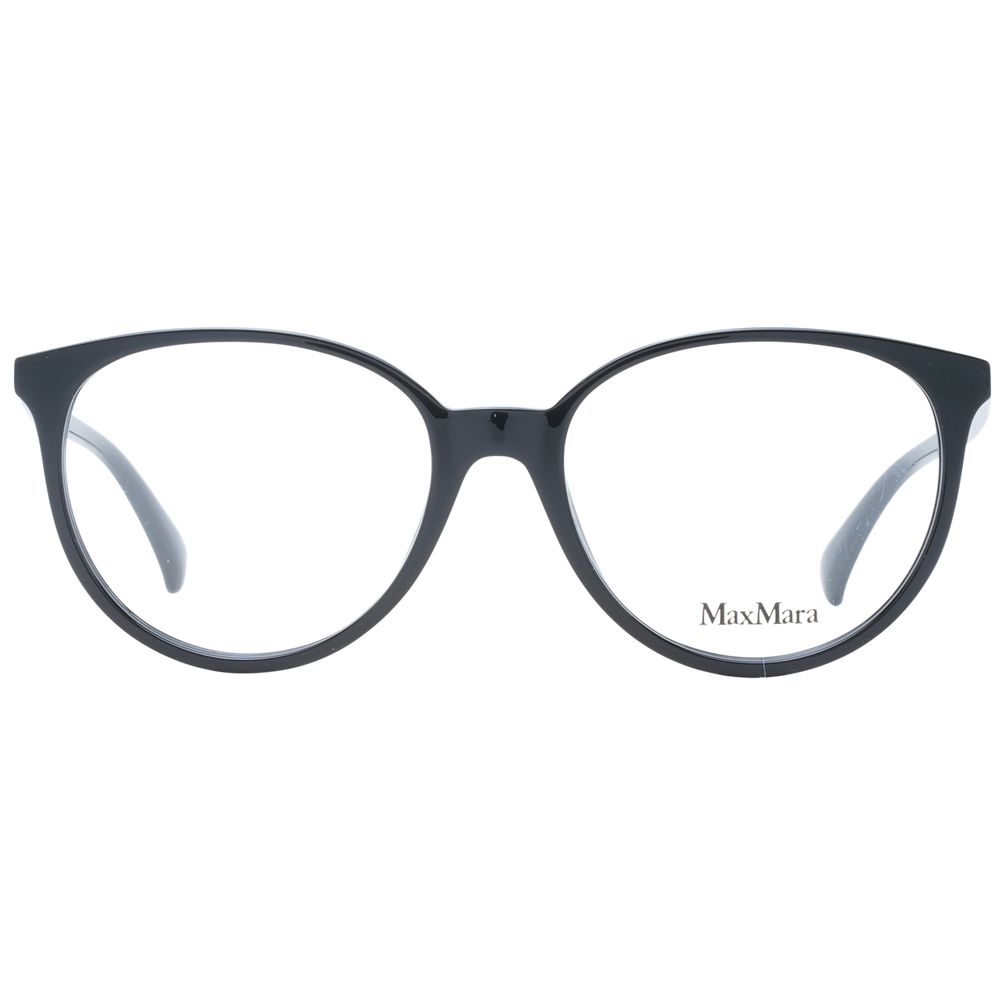 Max Mara Black Plastic Glasses (Frames) - ClickThatClicks 