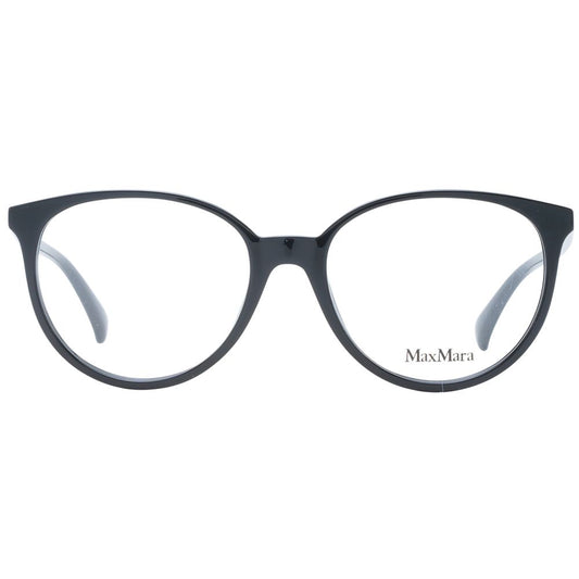 Max Mara Black Plastic Glasses (Frames) - ClickThatClicks 