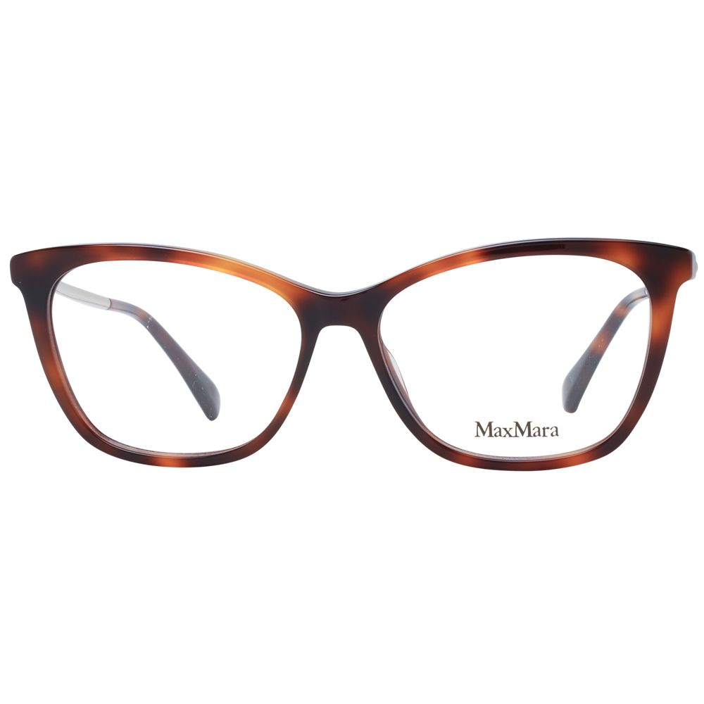 Max Mara Brown Plastic Glasses (Frames) - ClickThatClicks 