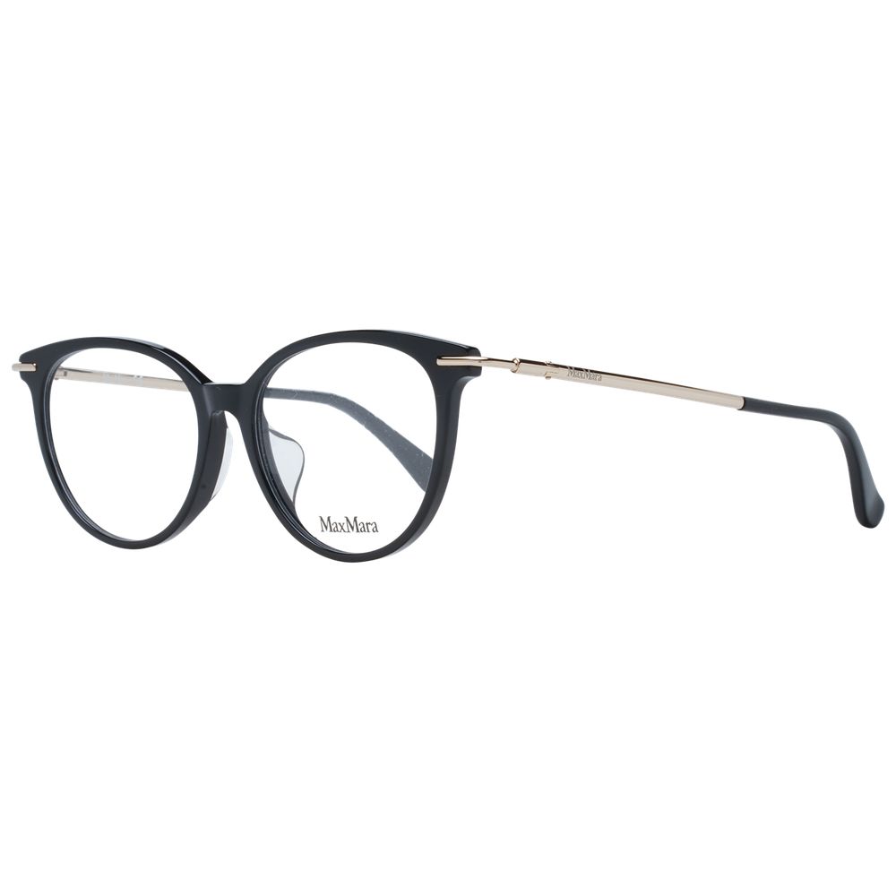 Max Mara Black Plastic Glasses (Frames) - ClickThatClicks 