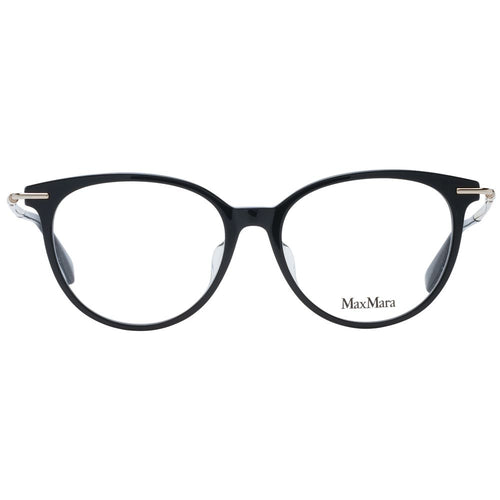 Max Mara Black Plastic Glasses (Frames) - ClickThatClicks 