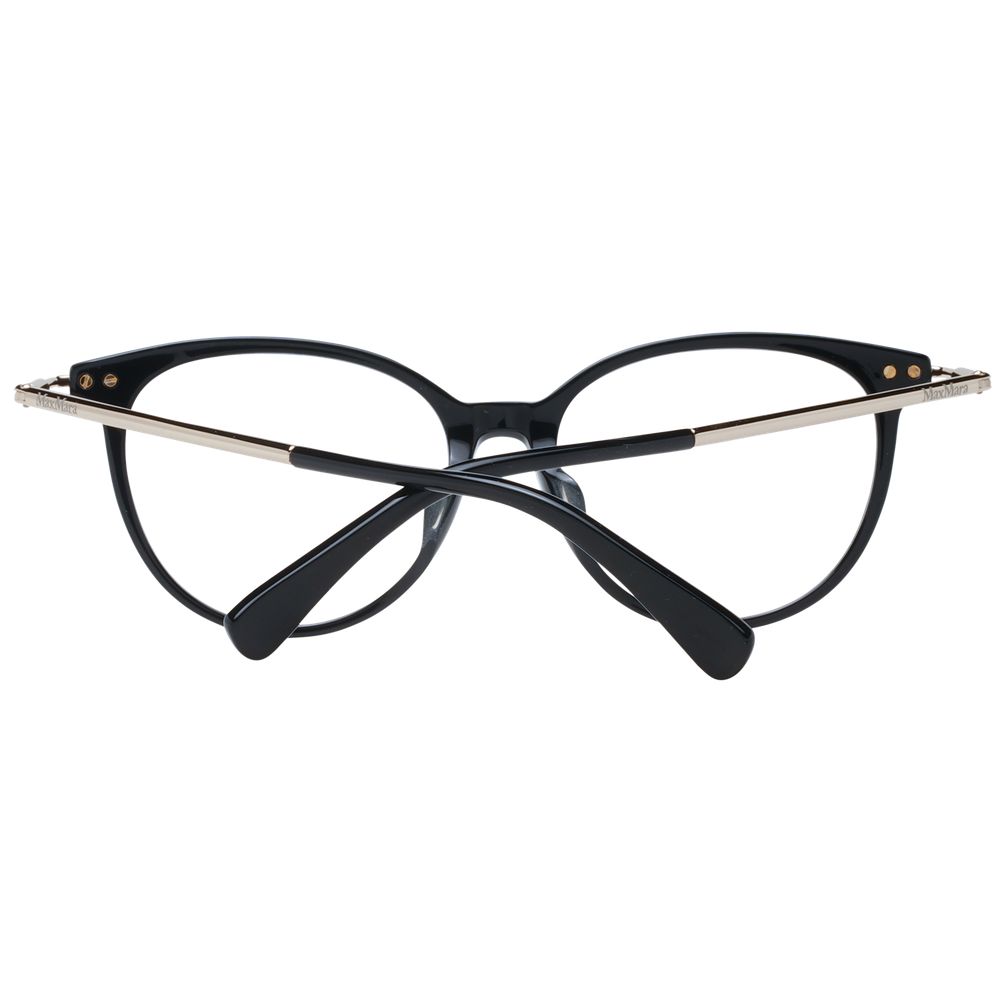Max Mara Black Plastic Glasses (Frames) - ClickThatClicks 