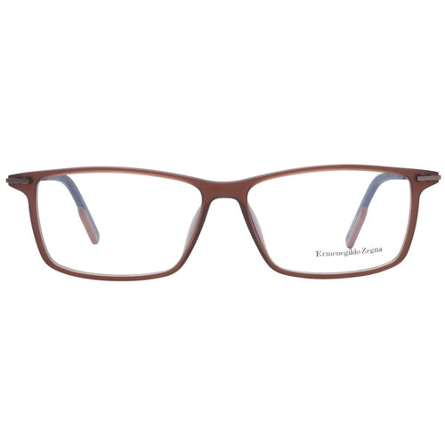 Ermenegildo Zegna Brown Plastic Glasses (Frames) - ClickThatClicks 