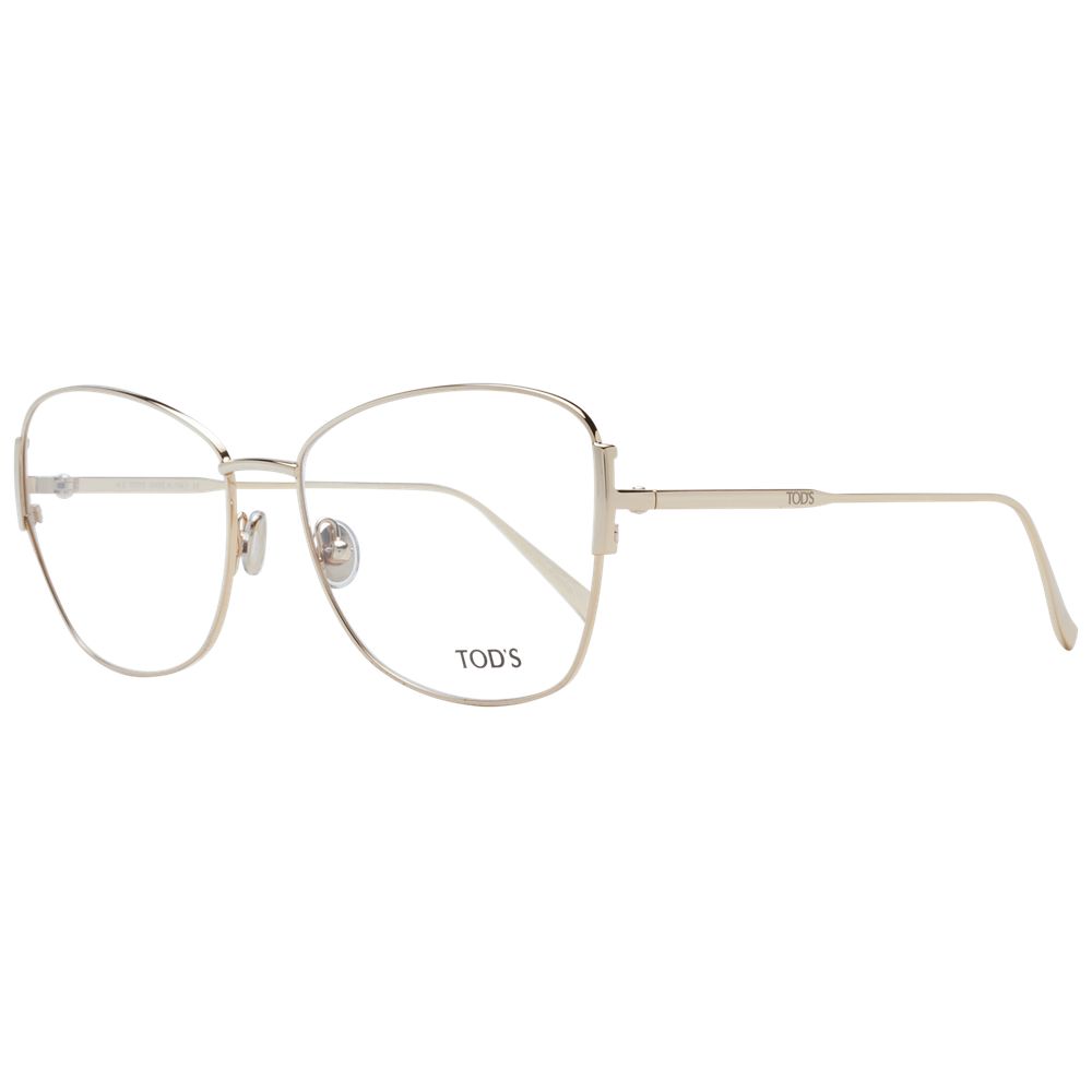 Tod's Gold Metal Glasses (Frames) - ClickThatClicks 