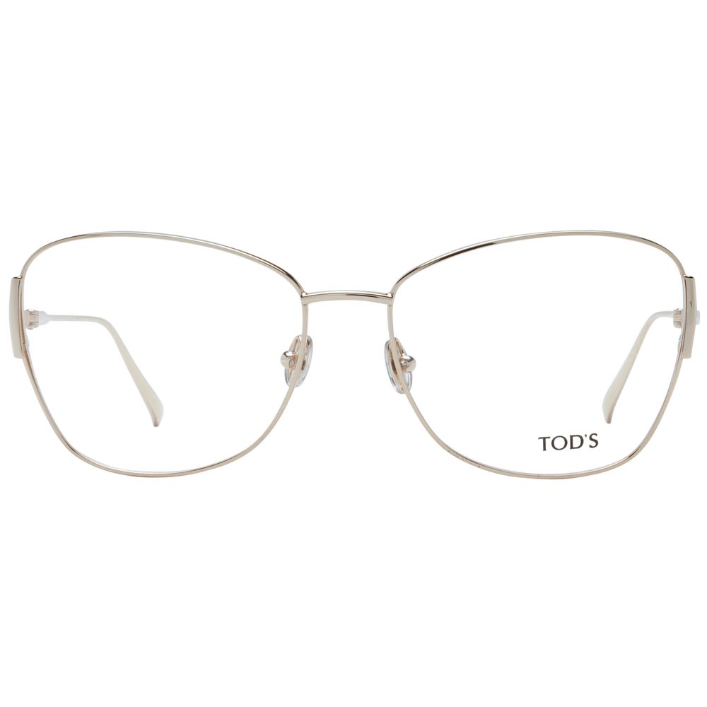Tod's Gold Metal Glasses (Frames) - ClickThatClicks 