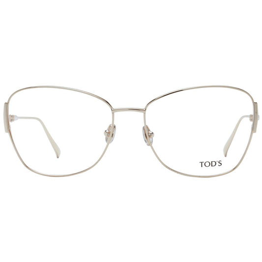 Tod's Gold Metal Glasses (Frames) - ClickThatClicks 