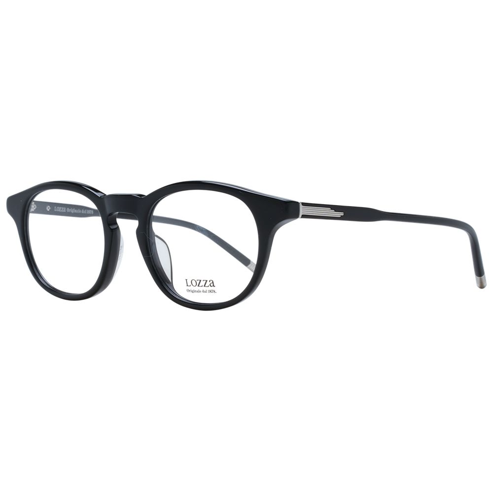 Lozza Black Acetate & Plastic Glasses (Frames) - ClickThatClicks 