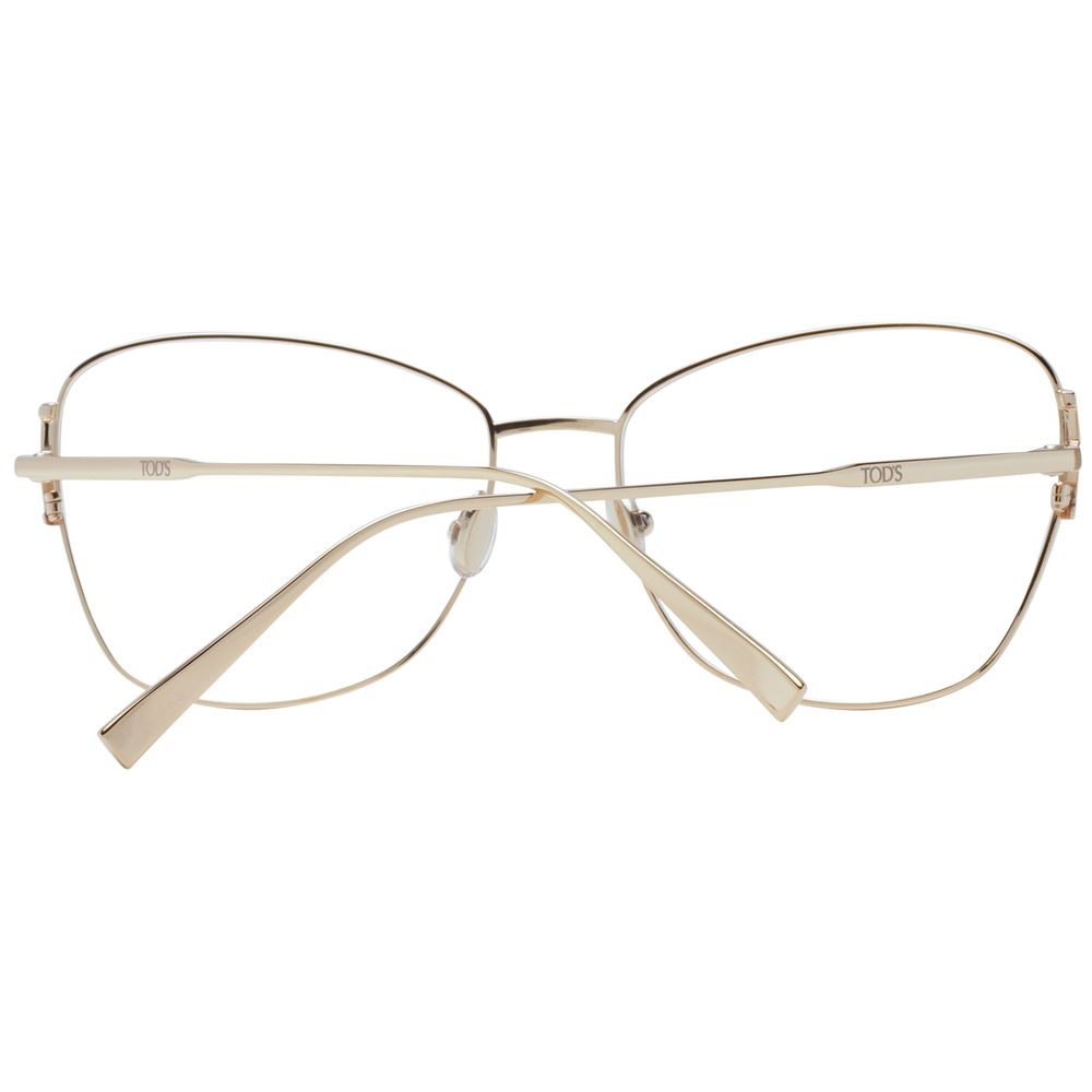 Tod's Gold Metal Glasses (Frames) - ClickThatClicks 