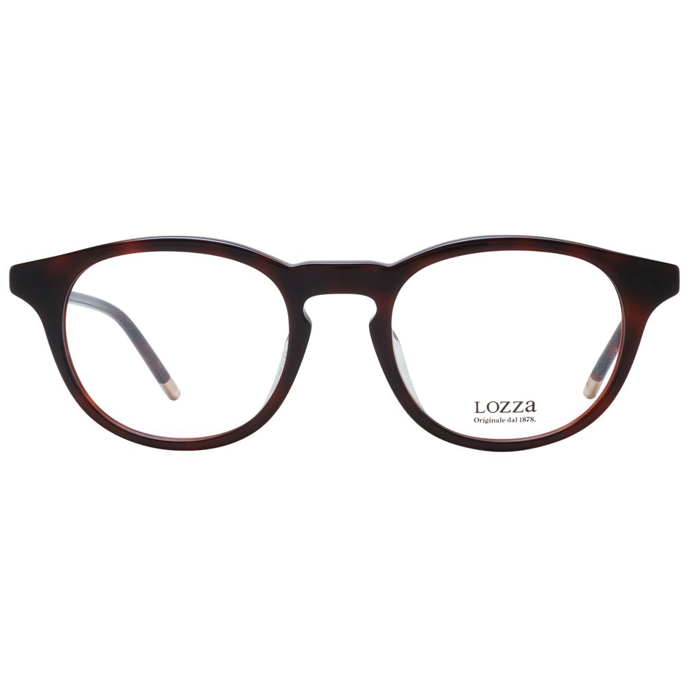 Lozza Brown Acetate & Plastic Glasses (Frames) - ClickThatClicks 