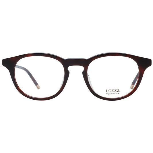 Lozza Brown Acetate & Plastic Glasses (Frames) - ClickThatClicks 