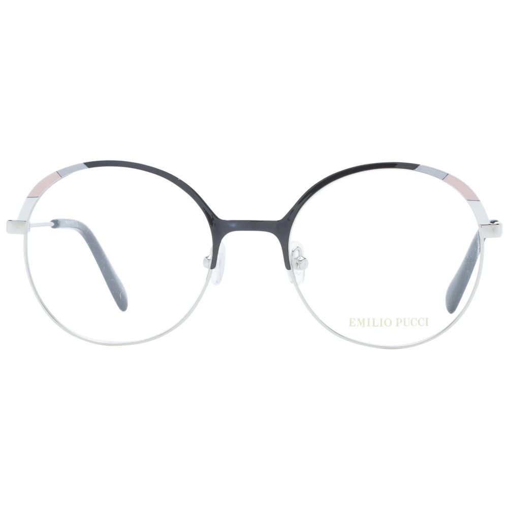 Emilio Pucci Black Metal Glasses (Frames) - ClickThatClicks 