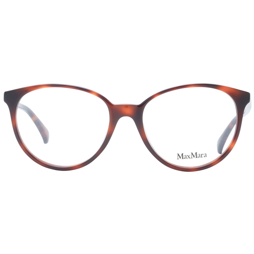 Max Mara Brown Plastic Glasses (Frames) - ClickThatClicks 